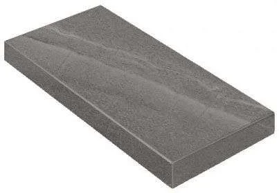 Керамогранит Italon Контемпора Карбон 33x120 ступень угловая правая в Ульяновске