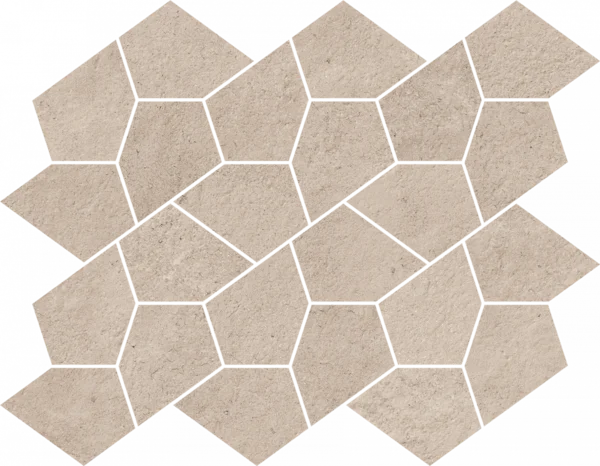 Керамогранит Italon Этернум Крим Мозаика Калейдо 35.6х27.6 (Натуральная) в Ульяновске