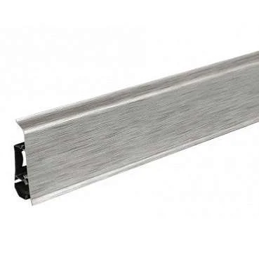 Плинтус пластиковый Arbiton INDO70 17 Алюминий 2,5 м в Ульяновске