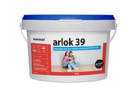 Клей Arlok 39 (10 кг) 150-200 г/м2, фиксатор против сдвигов в Ульяновске