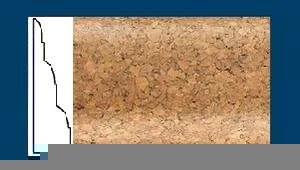 Плинтус пробковый ArtCorkDesing С 105 (Колер 8) 18x45x910 мм в Ульяновске