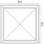Декоративная панель Orac W123 (33.3x33.3x3.5 см) в Ульяновске
