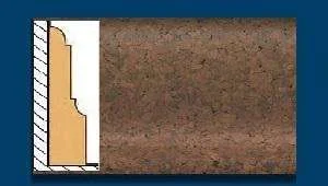 Плинтус пробковый ArtCorkDesing С 103 (Колер 11) 12х65х910 мм в Ульяновске