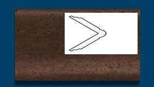 Угол пробковый наружный ArtCorkDesign С 303 Колер 14 в Ульяновске