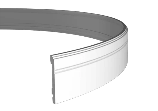Плинтус Европласт 1.53.103 (110х15х2000 мм) Гибкий в Ульяновске