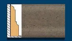 Плинтус пробковый ArtCorkDesing С 104 (Колер15) 12x40x910 мм в Ульяновске