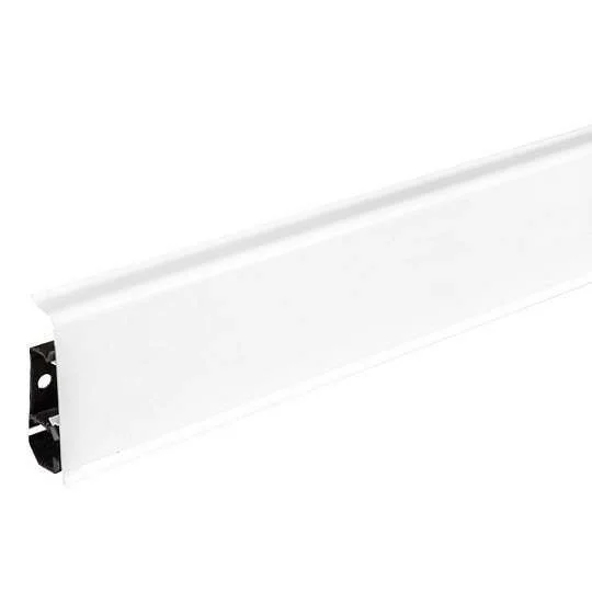 Плинтус пластиковый Arbiton INDO70 01 Белый блеск 2,5 м в Ульяновске