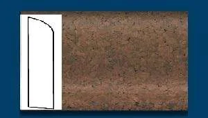 Плинтус пробковый ArtCorkDesing С 106 (Колер 11) 10х60х910 мм в Ульяновске