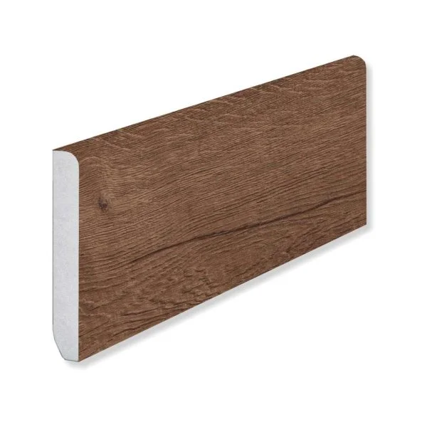 Кварцевый плинтус Fargo 81996-6 Дуб Южная Ночь градиент 80х11х2200 мм в Ульяновске