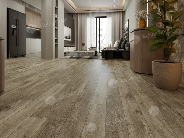 Каменно-полимерная плитка Alpine Floor Grand Sequoia Village Венге Грей ECO 11-807 4мм, 43 класс в Ульяновске