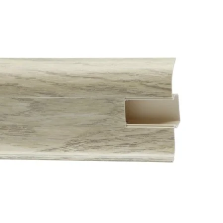 Пластиковый плинтус Royce №853 Дуб Супрема (58х22х2200мм) в Ульяновске
