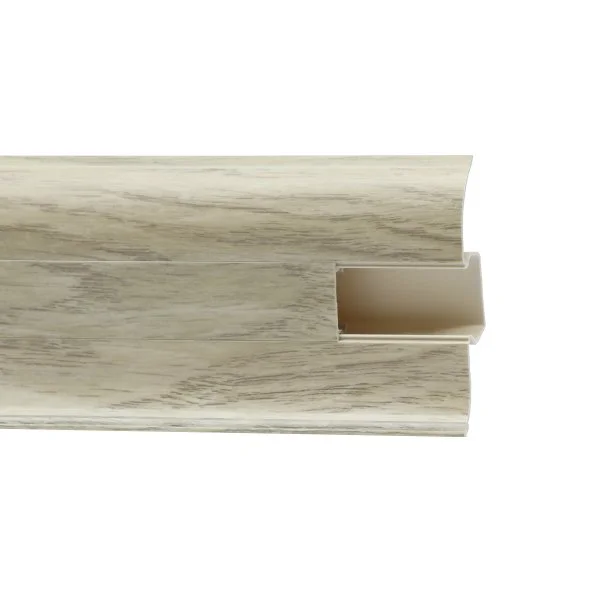 Пластиковый плинтус Royce №853 Дуб Супрема (58х22х2200мм) в Ульяновске