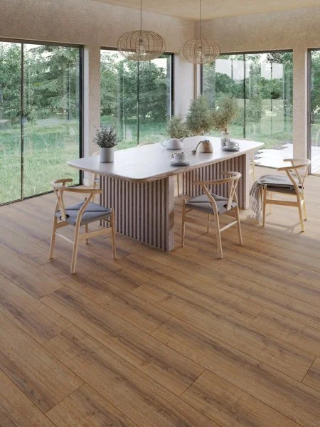 Ламинат Egger PRO 8/33 4V Large Aqua+ Дуб Шерман коньяк коричневый EPL184 в Ульяновске