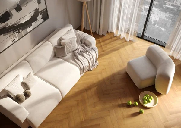 Паркетная доска Quartz Parquet Штучный паркет Тик Южноамериканский 44-400-71 в Ульяновске