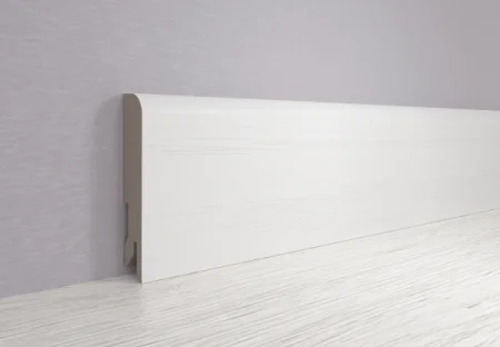 Плинтус MDF Bonkeel 24116 Белый (80х16х2400 мм) в Ульяновске