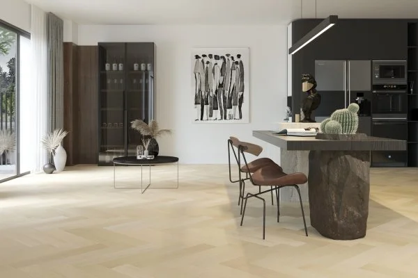 Паркетная доска Quartz Parquet Английская Ёлка Дуб Испанский 33-404 в Ульяновске