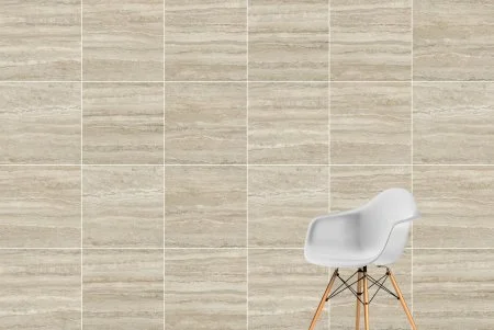 Керамогранит Vitra CityStone Травертин Линейный 60х60 (Натуральная и Реттифицированная) в Ульяновске