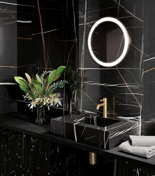 Керамогранит Italon Шарм Делюкс Сахара Нуар 80х160 (Люкс и реттифицированная) в Ульяновске