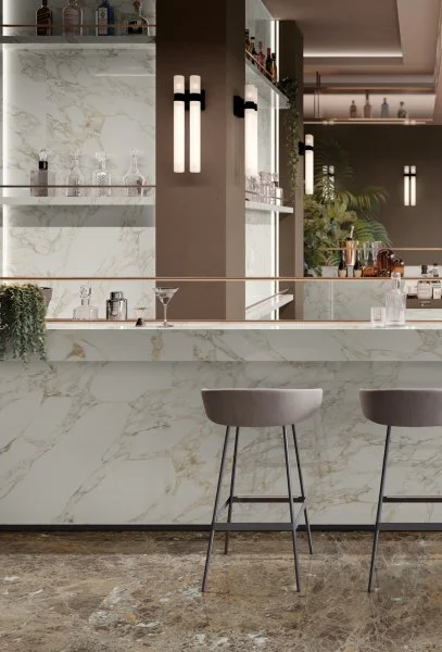 Керамогранит Italon Шарм Делюкс Арабескато Уайт 80х160 (Люкс и реттифицированная) в Ульяновске