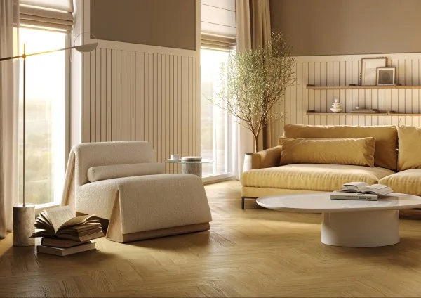 Паркетная доска Quartz Parquet Штучный паркет Дуб Рейн 44-33429 в Ульяновске