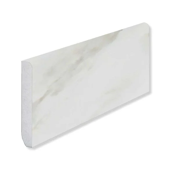 Кварцевый плинтус Fargo 6089-1 Белый Мрамор 80х11х2200 мм в Ульяновске