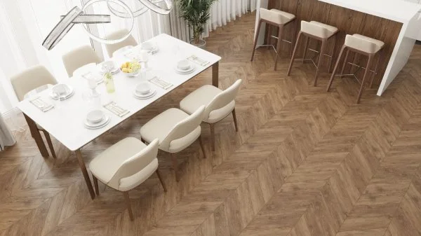Кварц-виниловая плитка Alpine Floor Chevron Гевуина ECO 20-10 (2,5 мм. 43 класс) в Ульяновске