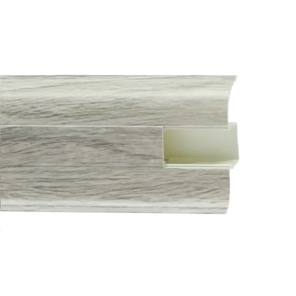 Пластиковый плинтус Royce №822 Дуб Альба (58х22х2200мм) в Ульяновске