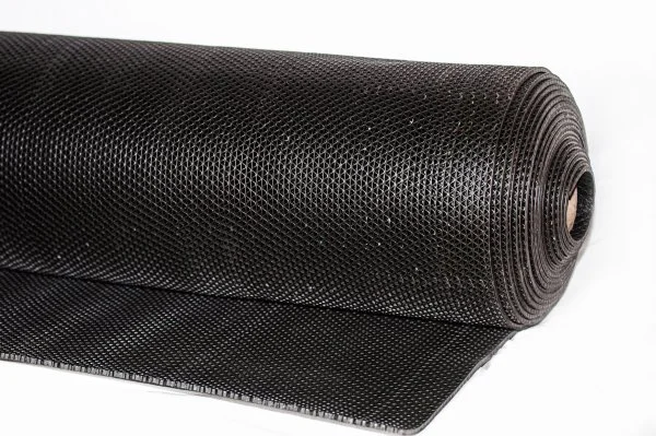 Грязезащитное рулонное покрытие ЗигЗаг Черный 5 мм (0,9 м) Китай в Ульяновске