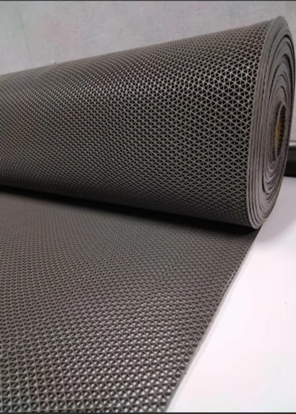 Грязезащитное рулонное покрытие ЗигЗаг Серый 5 мм (1,2 м) Китай в Ульяновске