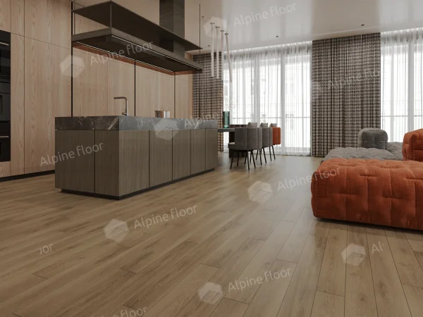 Каменно-полимерная плитка Alpine Floor Grand Sequoia Village Вайпуа ECO 11-1907 4мм, 43 класс в Ульяновске