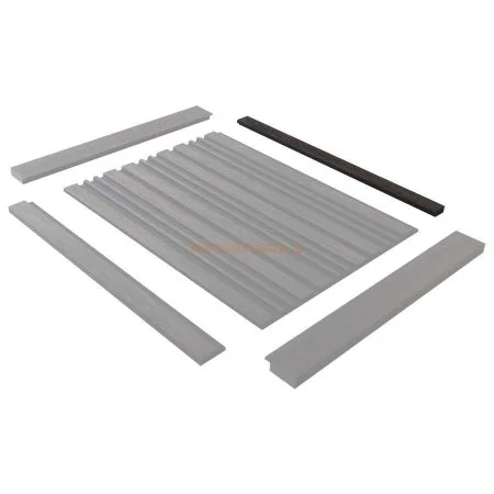 Финишный молдинг LF124B BR395K левый декорированный (31х12х2700мм) в Ульяновске