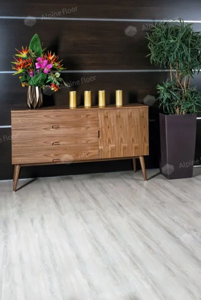 Кварц-виниловая плитка Alpine Floor Easy Line Дуб Снежный ЕСО 3-14 3 мм. 43 класс в Ульяновске