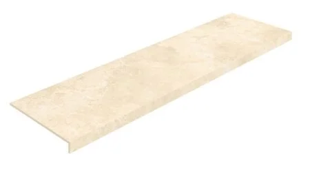 Керамогранит Coliseum Аурелия Уайт Ступень фронтальная (Натуральный, 33х120) в Ульяновске