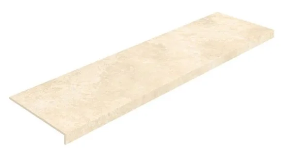 Керамогранит Coliseum Аурелия Уайт Ступень фронтальная (Натуральный, 33х120) в Ульяновске