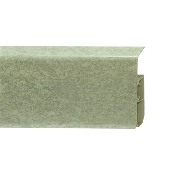 Пластиковый плинтус Royce №339 Мрамор Светлый (80х24х2200мм) в Ульяновске