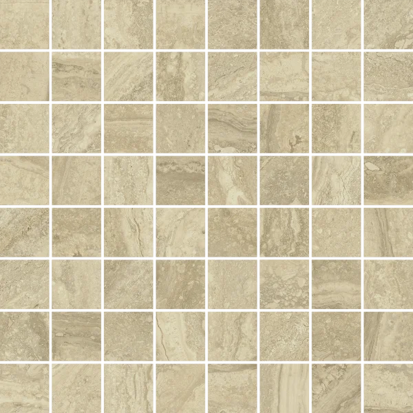 Керамогранит Italon Шарм Эдванс Травертино 29,2х29,2 мозаика (Люкс) в Ульяновске