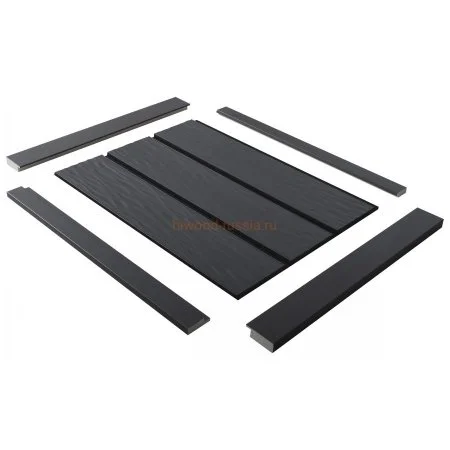 Финишный молдинг LF124A GR15K правый декорированный (42х12х2700мм) в Ульяновске