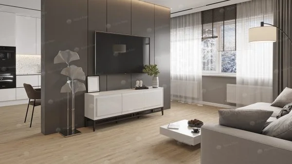 Каменно-полимерная плитка Alpine Floor Solo Анданте ECO 14-10, 3,5 мм 34 класс в Ульяновске