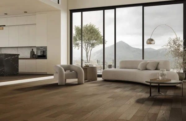 Паркетная доска Quartz Parquet Классик 7 мм Дуб Брауни 413 в Ульяновске