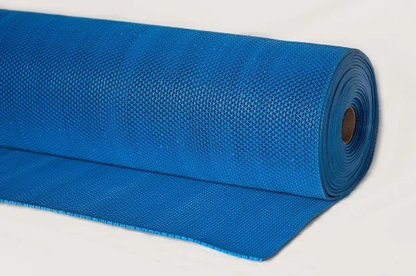 Грязезащитное рулонное покрытие ЗигЗаг Синий 4,5 мм (1,2 м) Китай в Ульяновске