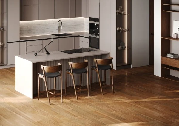 Паркетная доска Quartz Parquet Классик 5 мм Дуссия Африканская 550-63 в Ульяновске