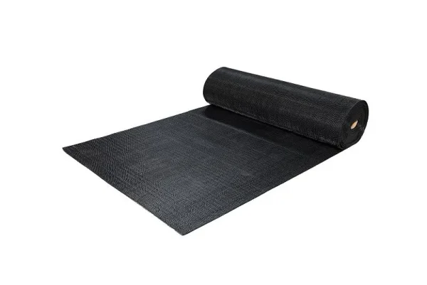 Грязезащитное рулонное покрытие ЗигЗаг Черный 5 мм (0,9 м) Китай в Ульяновске