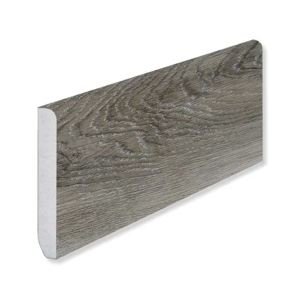 Кварцевый плинтус Fargo 366-1B Дуб Рустик Серый градиент 80х11х2200 мм в Ульяновске