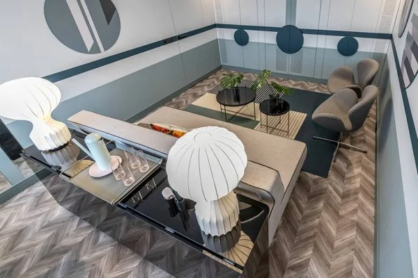 Пробковое покрытие CorkStyle Chevron Silver в Ульяновске