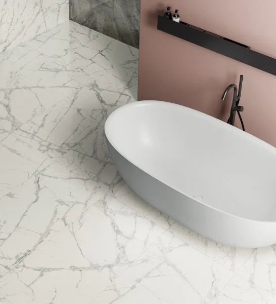 Керамогранит Italon Шарм Делюкс Инвизибл Уайт 60х120 (Паттинированная и реттифицированная) в Ульяновске