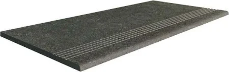 Керамогранит Italon Аурис Блэк ступень (Натуральная, 30х60) в Ульяновске