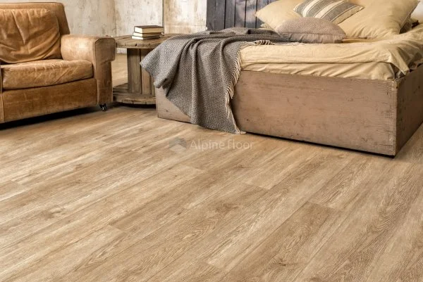 Каменно-полимерная плитка Alpine Floor Grand Sequoia Секвоя Миндаль ECO 11-6, 4мм 43 класс в Ульяновске