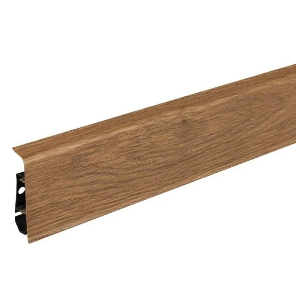 Плинтус пластиковый Arbiton INDO70 12 Дуб темный 2,5 м в Ульяновске