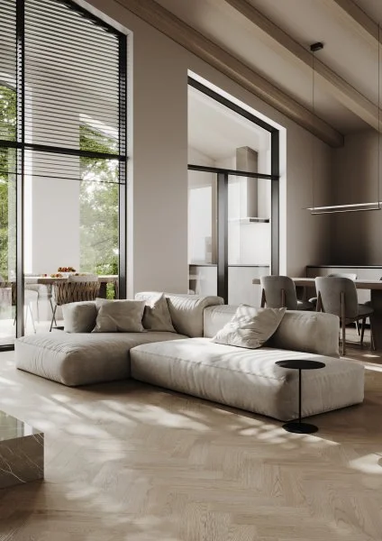 Паркетная доска Quartz Parquet Штучный паркет Дуб Пряная Ваниль 44-1258-05 в Ульяновске