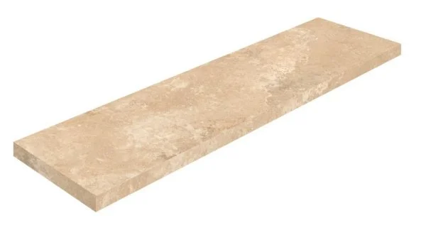 Керамогранит Coliseum Аурелия Беж Ступень угловая левая (Натуральный, 33х120) в Ульяновске